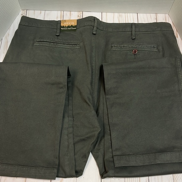 Orvis signature twill trouser in dark gray. Casual pants. Size 38x34. NWT! - Picture 4 of 7